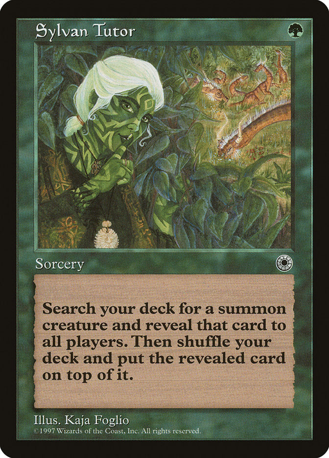 Sylvan Tutor - Magic: The Gathering - MoxLand