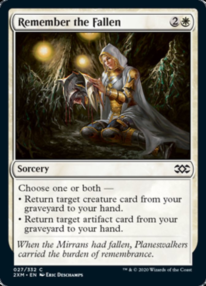 Recordar os Tombados / Remember the Fallen - Magic: The Gathering - MoxLand