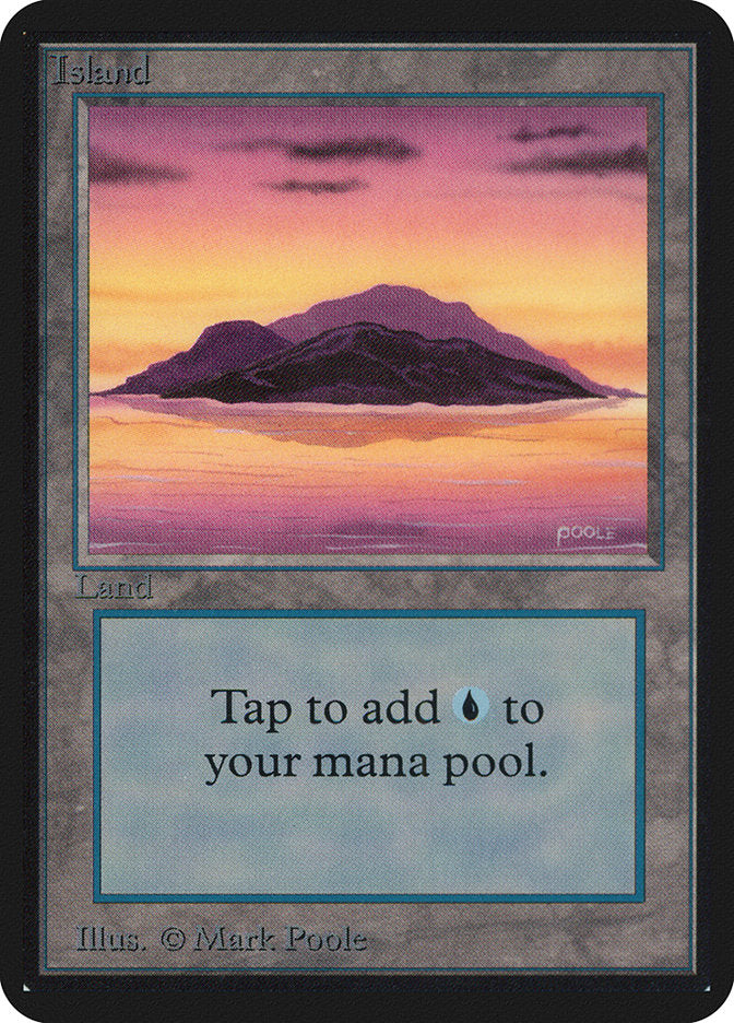 Ilha / Island - Magic: The Gathering - MoxLand