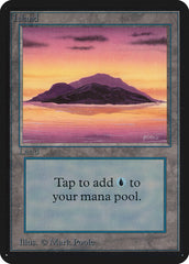 Ilha / Island - Magic: The Gathering - MoxLand