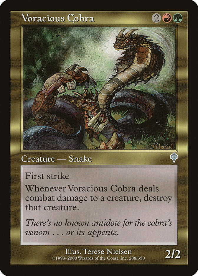 Naja Voraz / Voracious Cobra - Magic: The Gathering - MoxLand