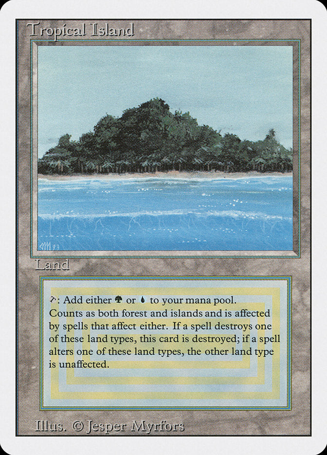 Tropical Island / Tropical Island - Magic: The Gathering - MoxLand