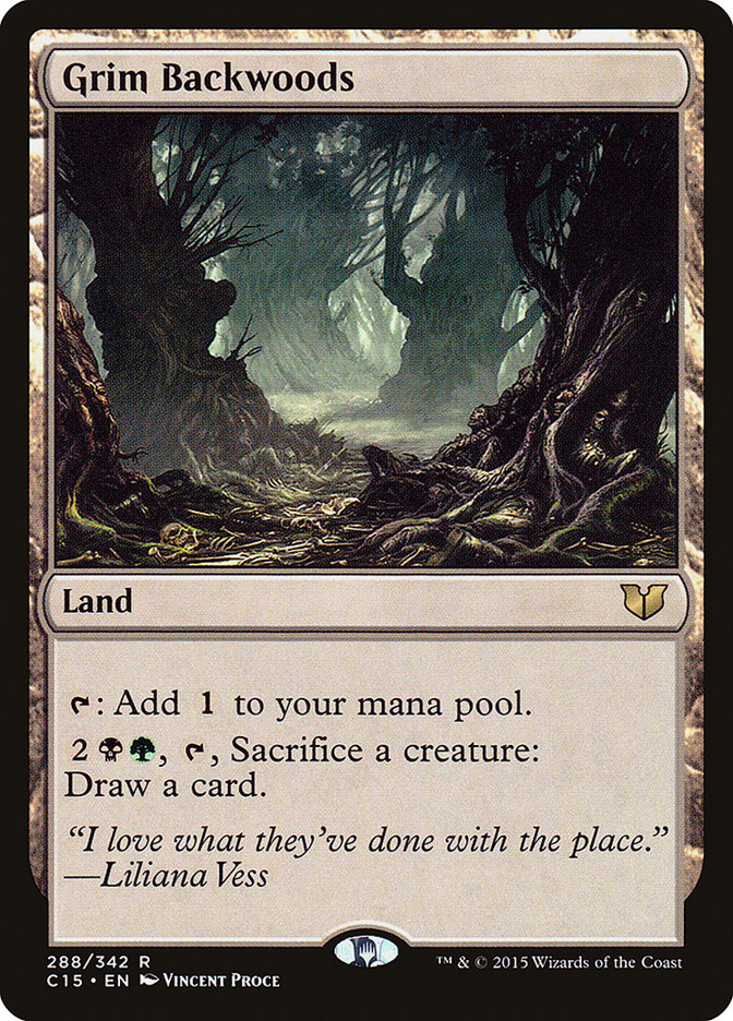 Mata Sinistra / Grim Backwoods - Magic: The Gathering - MoxLand