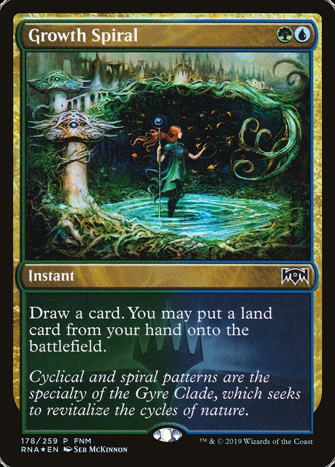 Espiral de Crescimento / Growth Spiral - Magic: The Gathering - MoxLand