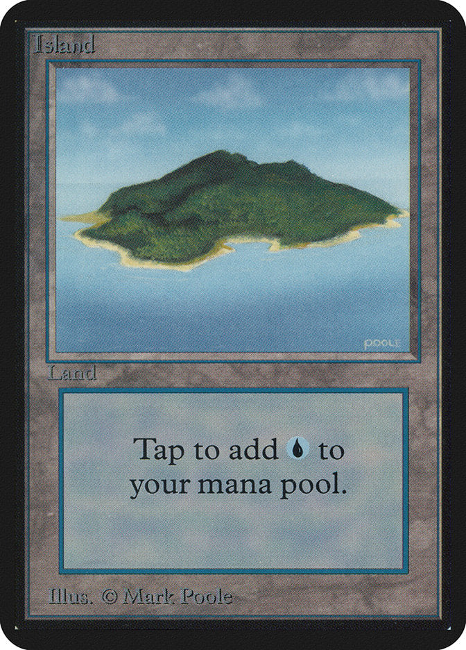 Ilha / Island - Magic: The Gathering - MoxLand