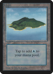 Ilha / Island - Magic: The Gathering - MoxLand