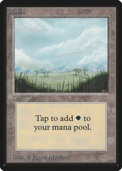 Planície / Plains - Magic: The Gathering - MoxLand