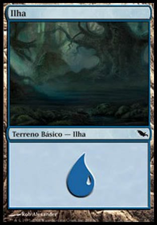 Ilha / Island - Magic: The Gathering - MoxLand