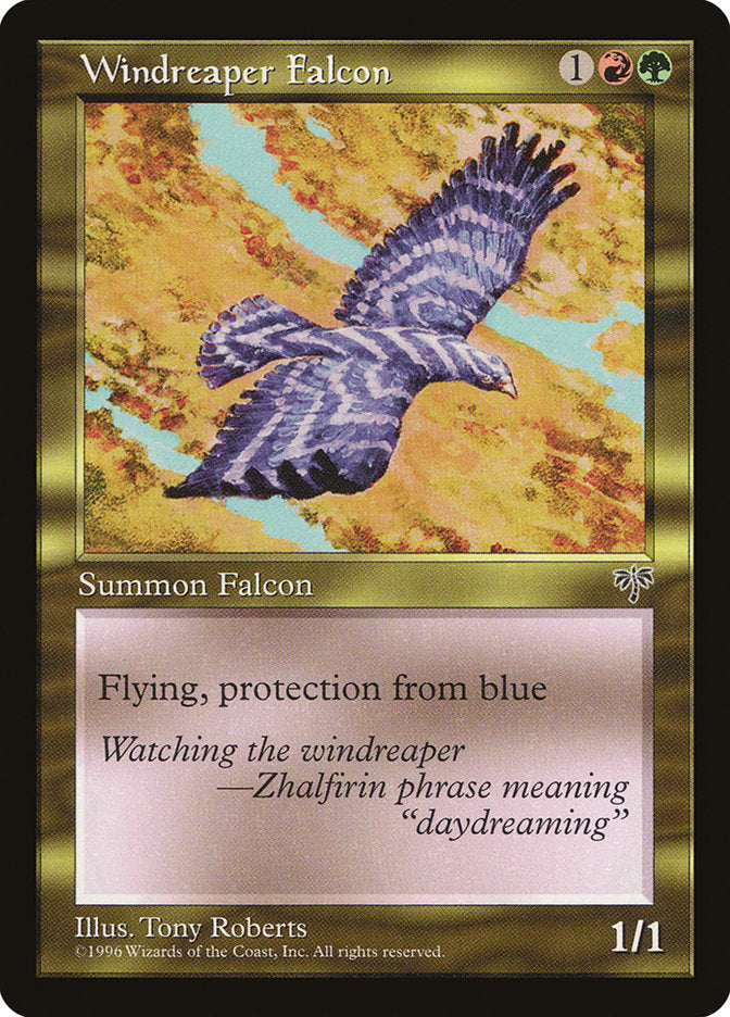 Falcão Ceifador do Vento / Windreaper Falcon - Magic: The Gathering - MoxLand