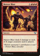 Meteor Blast / Meteor Blast - Magic: The Gathering - MoxLand