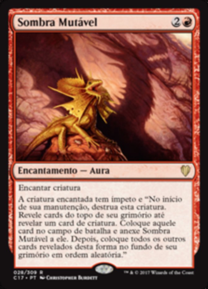 Sombra Mutável / Shifting Shadow - Magic: The Gathering - MoxLand