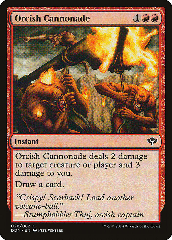 Bombardeio Orc / Orcish Cannonade - Magic: The Gathering - MoxLand