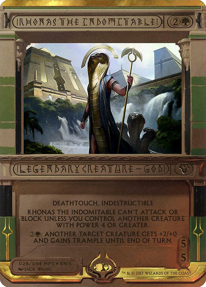 Rhonas, o Indômito / Rhonas the Indomitable - Magic: The Gathering - MoxLand