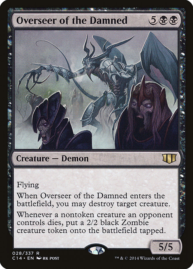 Overseer of the Damned / Overseer of the Damned - Magic: The Gathering - MoxLand