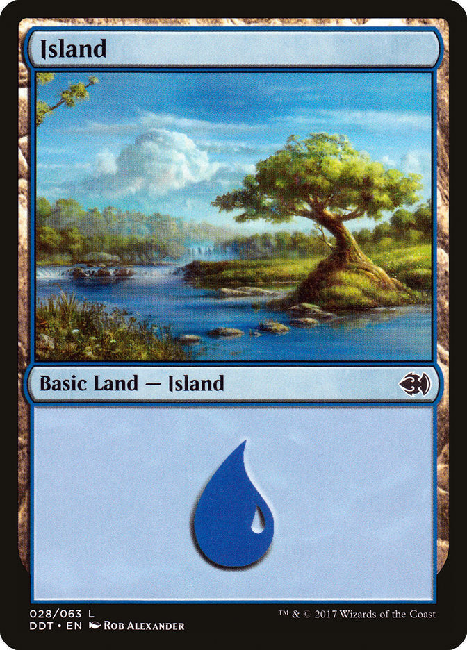 Ilha / Island - Magic: The Gathering - MoxLand