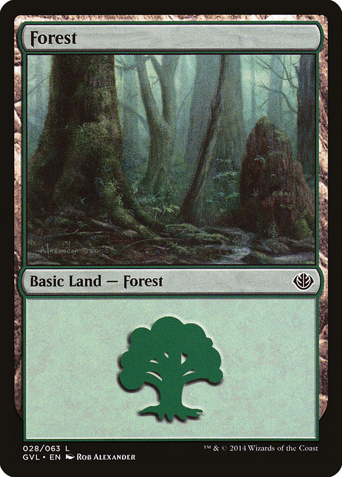 Floresta / Forest - Magic: The Gathering - MoxLand