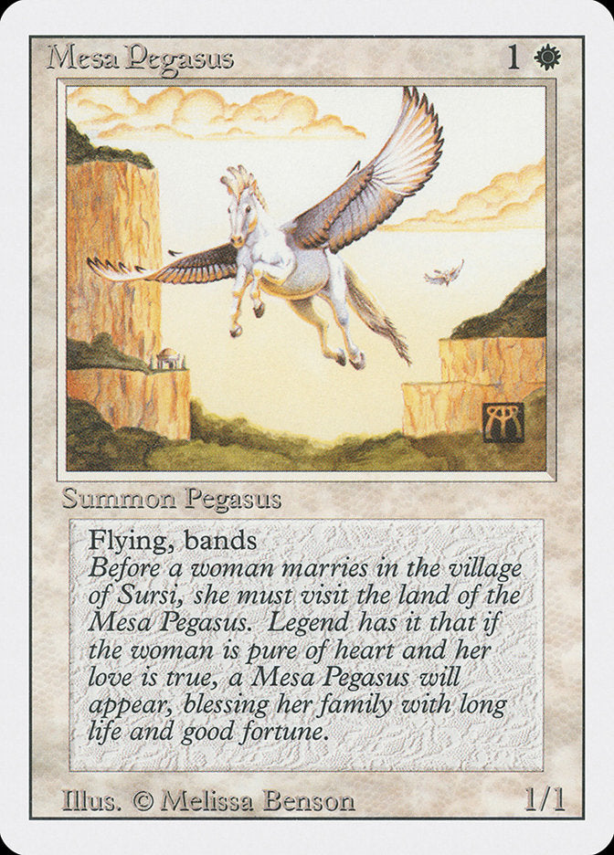 Pégaso de Meseta / Mesa Pegasus - Magic: The Gathering - MoxLand