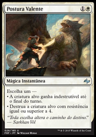 Postura Valente / Valorous Stance - Magic: The Gathering - MoxLand