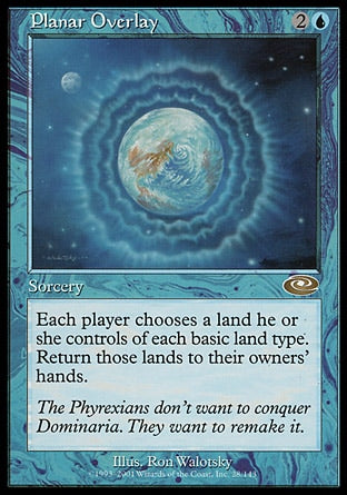 Sobreposição Planar / Planar Overlay - Magic: The Gathering - MoxLand