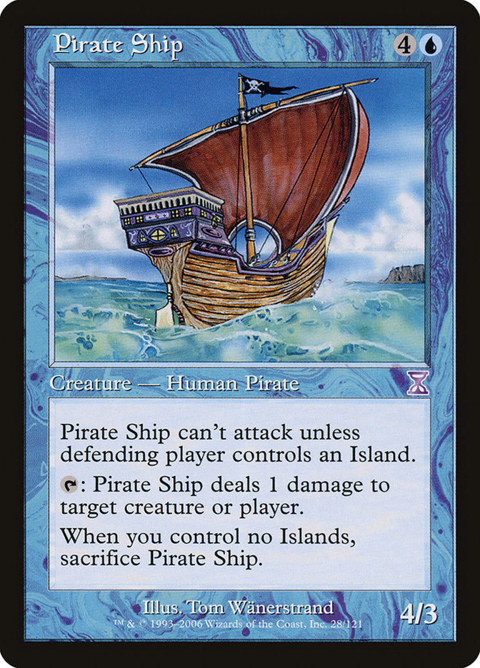 Navio Pirata / Pirate Ship - Magic: The Gathering - MoxLand