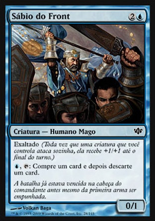 Sábio do Front / Frontline Sage - Magic: The Gathering - MoxLand