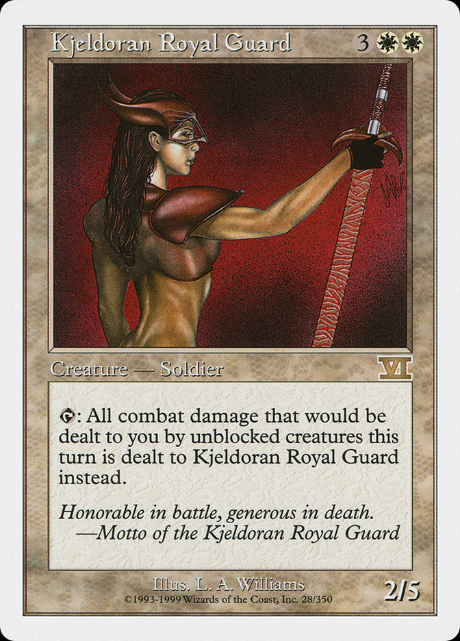 Guarda Real Kjeldorana / Kjeldoran Royal Guard - Magic: The Gathering - MoxLand