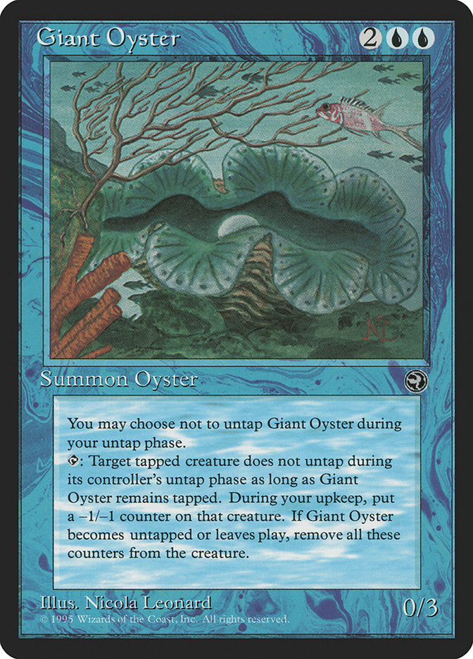 Ostra Gigante / Giant Oyster - Magic: The Gathering - MoxLand