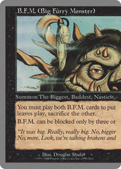 B.F.M. (Big Furry Monster) - Magic: The Gathering - MoxLand