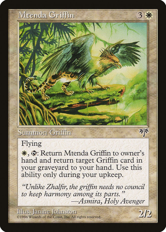 Grifo de Mtenda / Mtenda Griffin - Magic: The Gathering - MoxLand