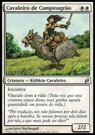 Cavaleiro de Campinagrão / Knight of Meadowgrain - Magic: The Gathering - MoxLand