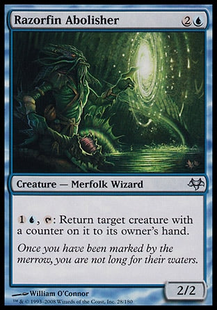 Abolidor Barbatana Afiada / Razorfin Abolisher - Magic: The Gathering - MoxLand