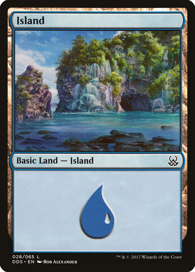 Ilha / Island - Magic: The Gathering - MoxLand