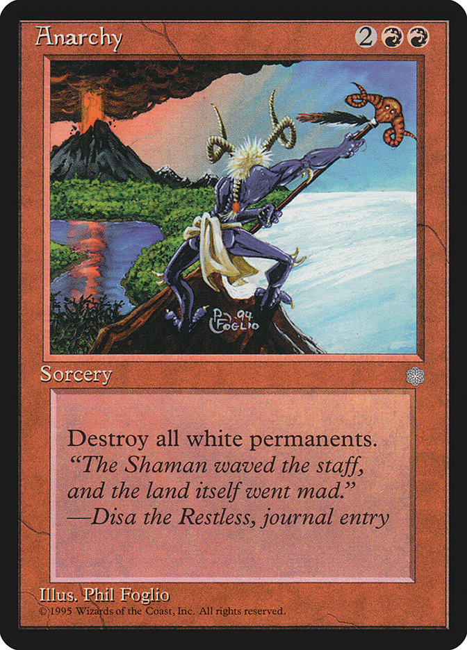 Anarquia / Anarchy - Magic: The Gathering - MoxLand