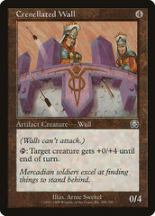 Barreira Crenulada / Crenellated Wall - Magic: The Gathering - MoxLand