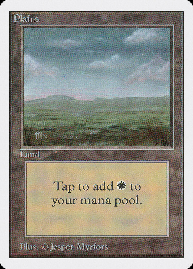 Planície / Plains - Magic: The Gathering - MoxLand