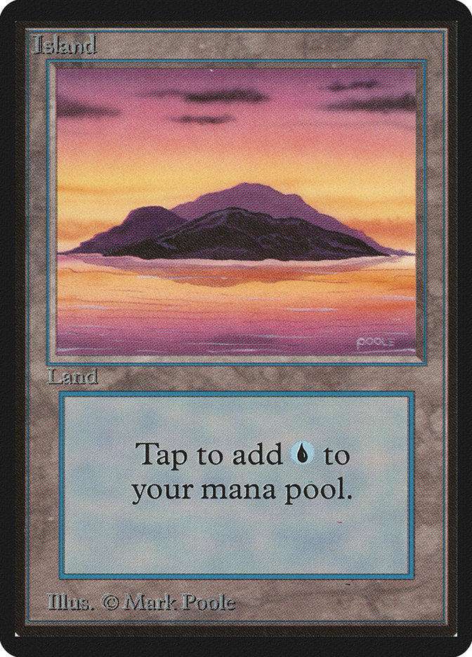 Ilha / Island - Magic: The Gathering - MoxLand