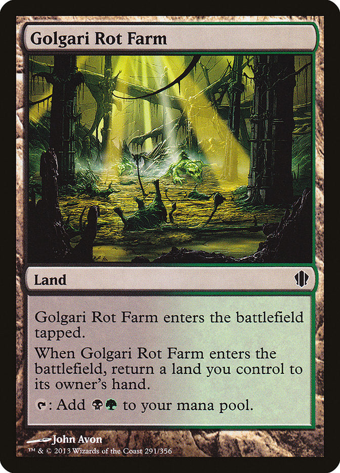 Fazenda de Podridão Golgari / Golgari Rot Farm - Magic: The Gathering - MoxLand