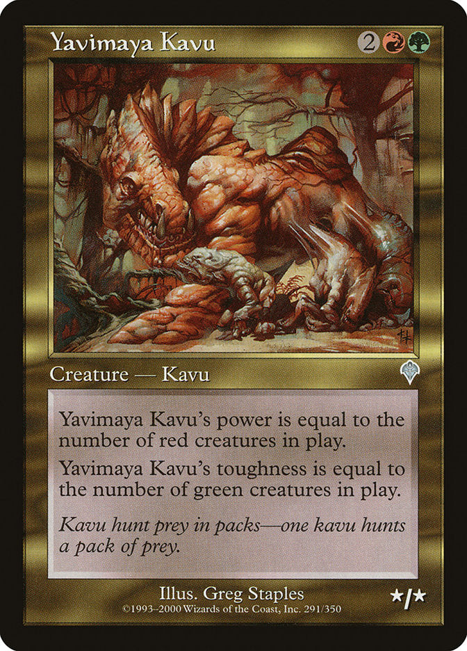 Kavu de Yavimaya / Yavimaya Kavu - Magic: The Gathering - MoxLand