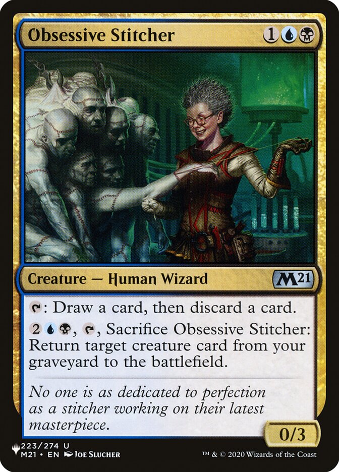 Suturadora Obsessiva / Obsessive Stitcher - Magic: The Gathering - MoxLand