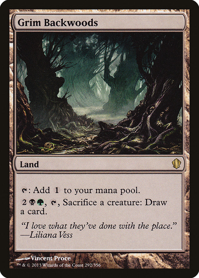 Mata Sinistra / Grim Backwoods - Magic: The Gathering - MoxLand