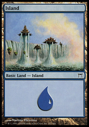 Ilha / Island - Magic: The Gathering - MoxLand