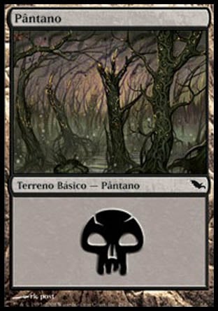 Pântano / Swamp - Magic: The Gathering - MoxLand