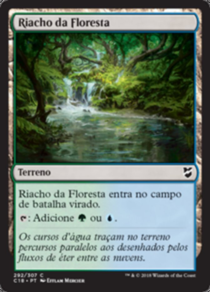 Riacho da Floresta / Woodland Stream - Magic: The Gathering - MoxLand