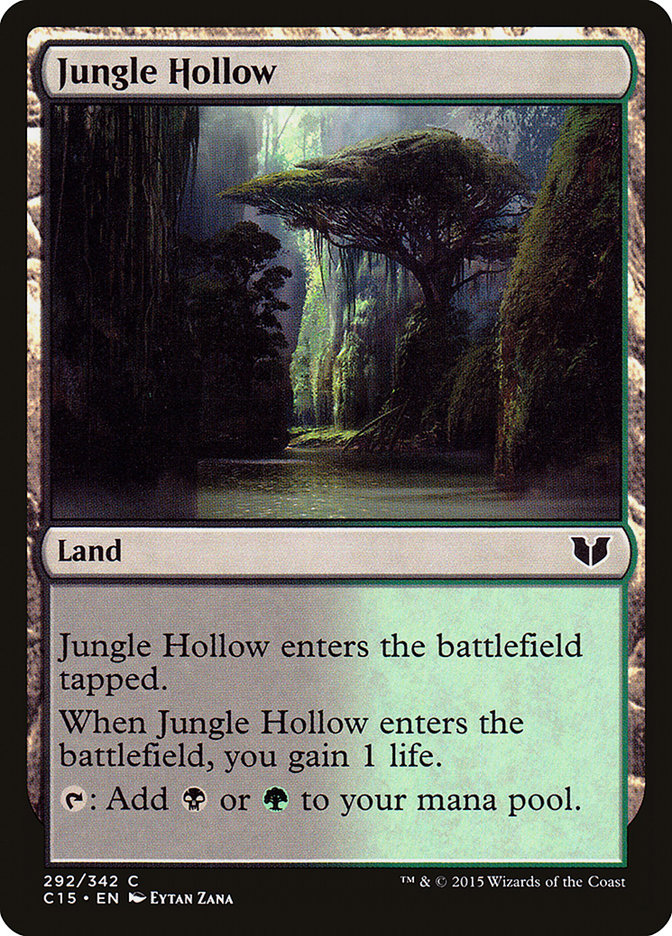 Clareira na Selva / Jungle Hollow - Magic: The Gathering - MoxLand