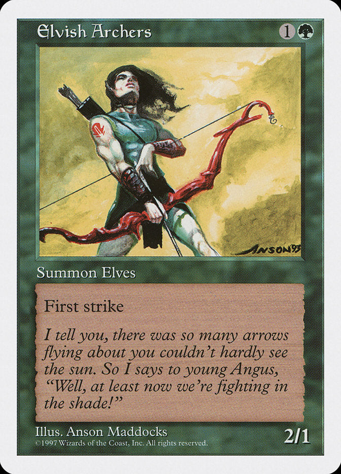 Arqueiros Élficos / Elvish Archers - Magic: The Gathering - MoxLand