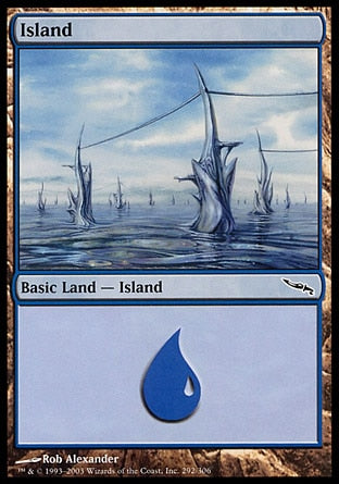 Ilha / Island - Magic: The Gathering - MoxLand