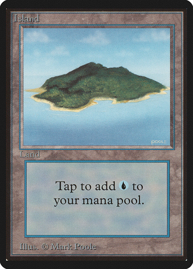 Ilha / Island - Magic: The Gathering - MoxLand