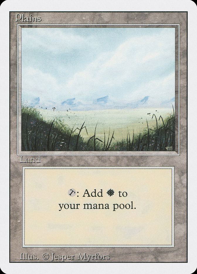 Planície / Plains - Magic: The Gathering - MoxLand