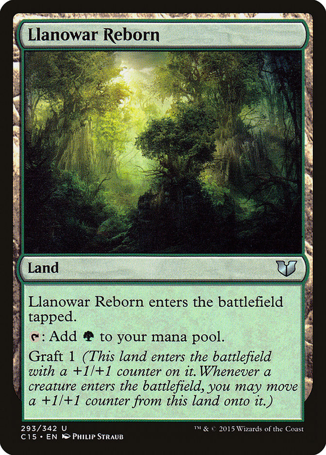 Renascimento de Llanowar / Llanowar Reborn - Magic: The Gathering - MoxLand