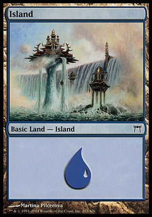 Ilha / Island - Magic: The Gathering - MoxLand